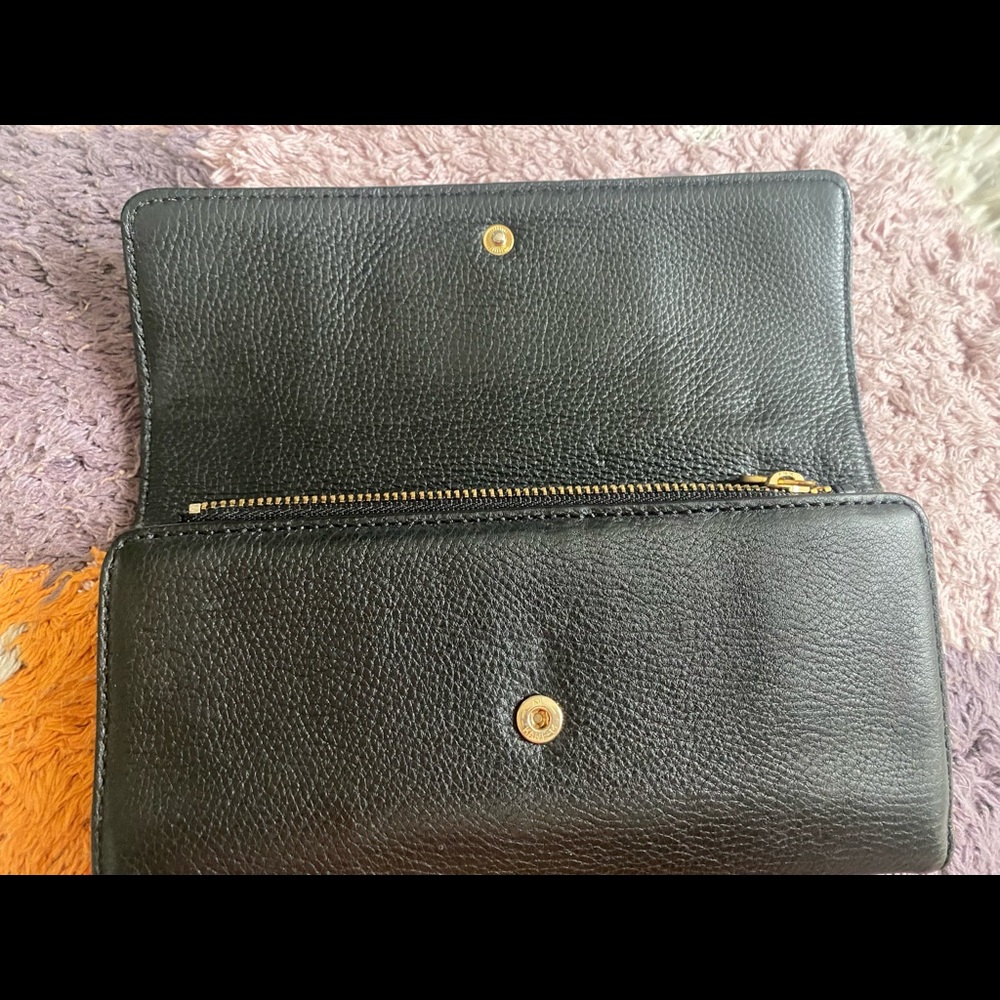 Marc by Marc Jacobs - Black Leather Continental Wallet - Like New! - Vintage! - Picture 3 of 6